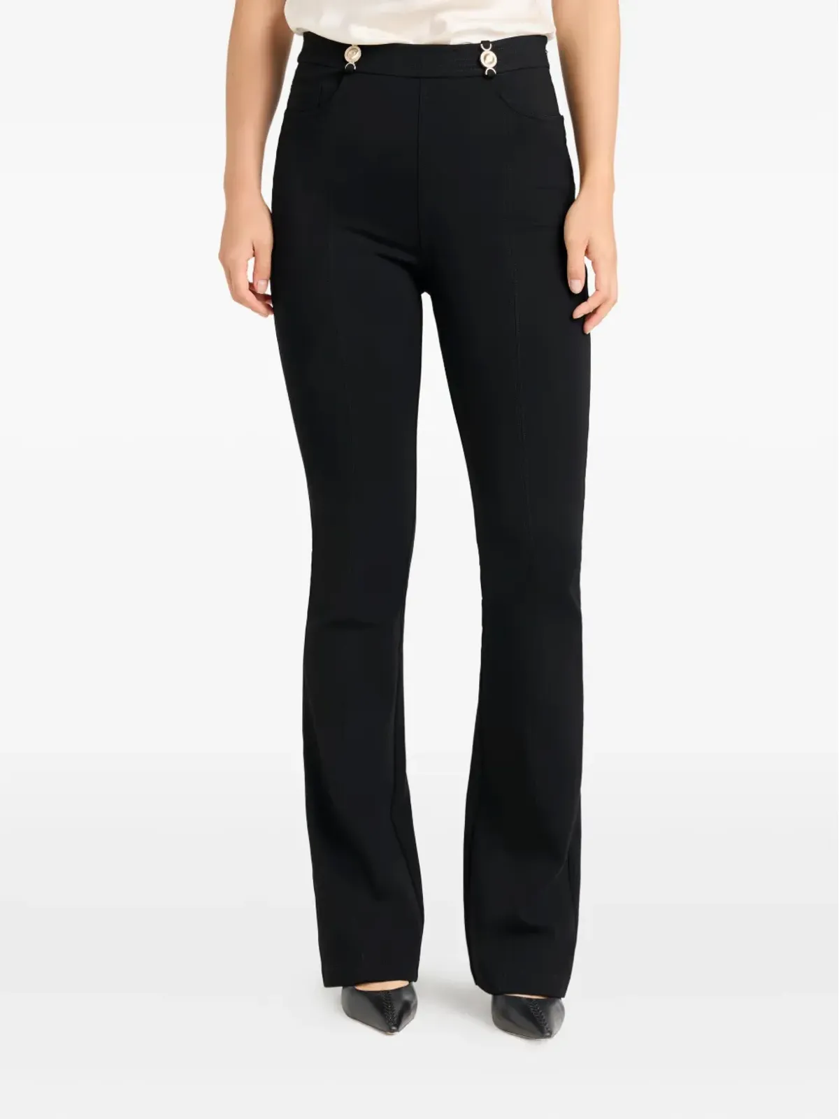 Cinq A Sept Devin embellished trousers - Black - 画像3