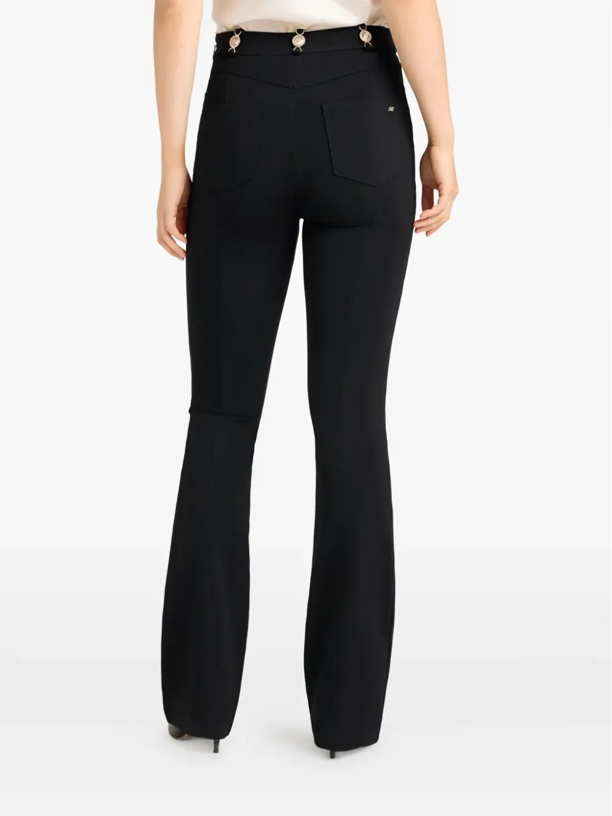 Cinq A Sept Devin embellished trousers - Black - 画像4