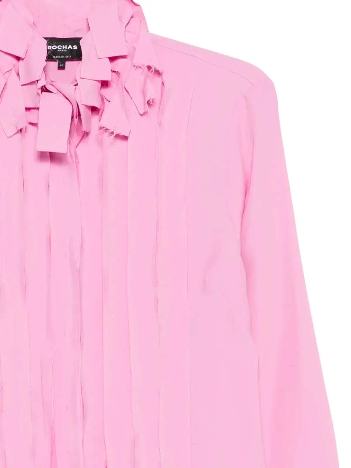 Rochas プリーツシャツ - 画像3