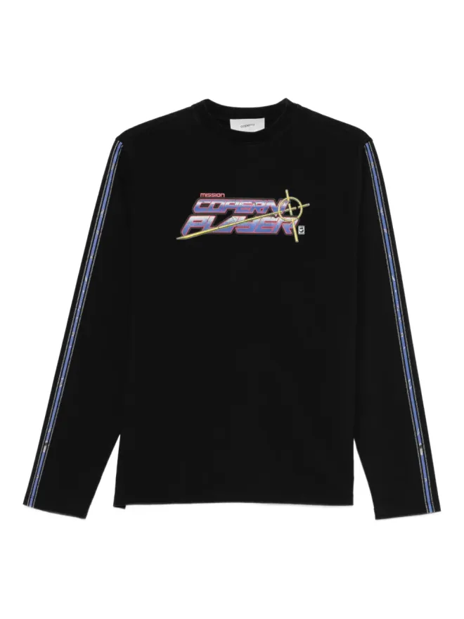 Coperni Coperni ロゴプリント長袖Tシャツの商品画像