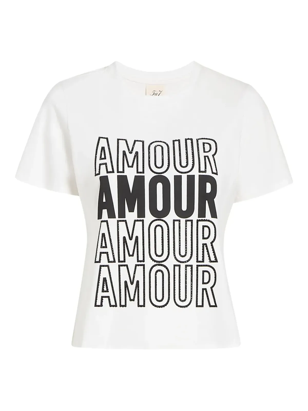 Cinq A Sept アムール Tシャツ - 画像1
