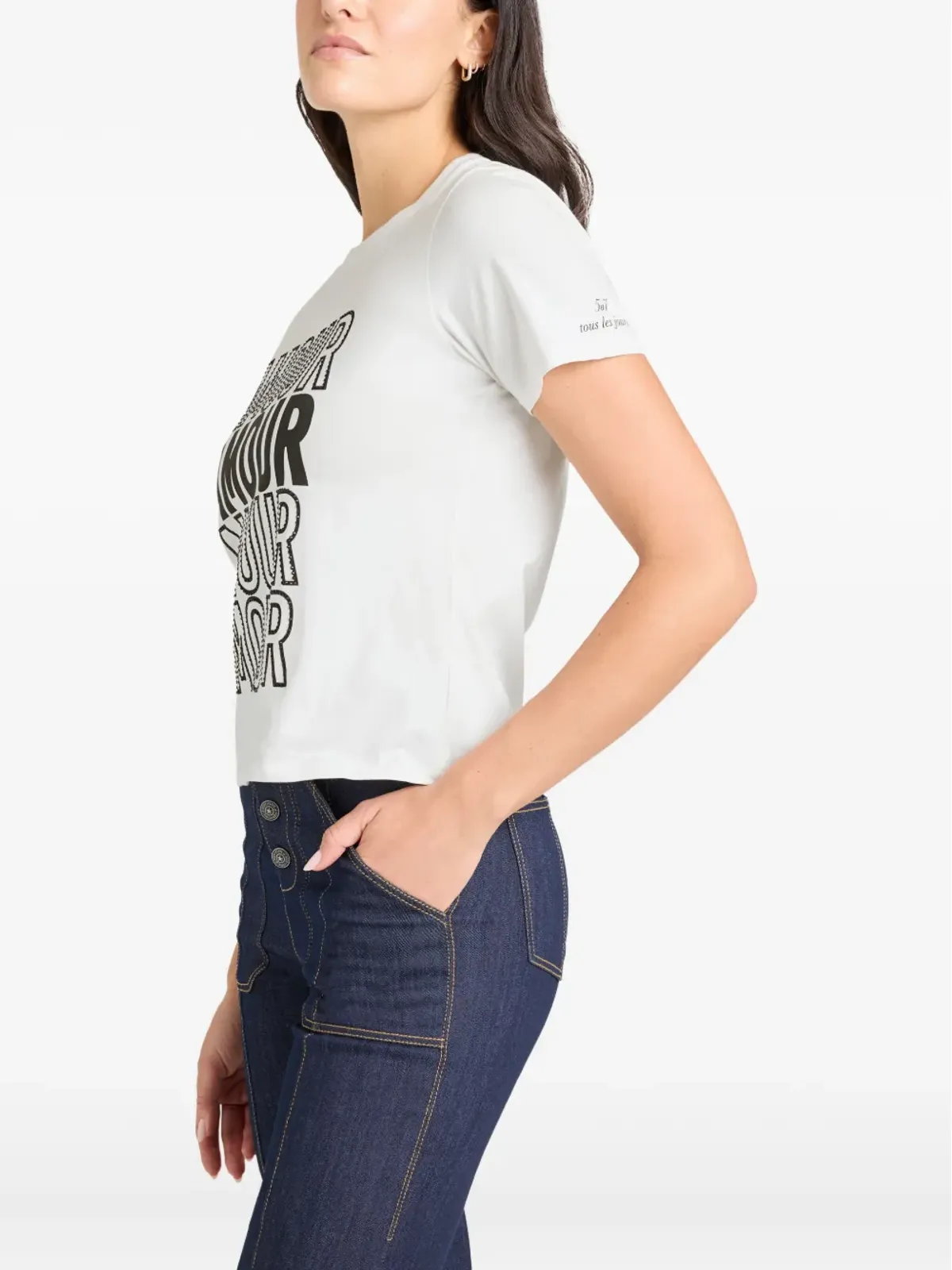 Cinq A Sept アムール Tシャツ - 画像3