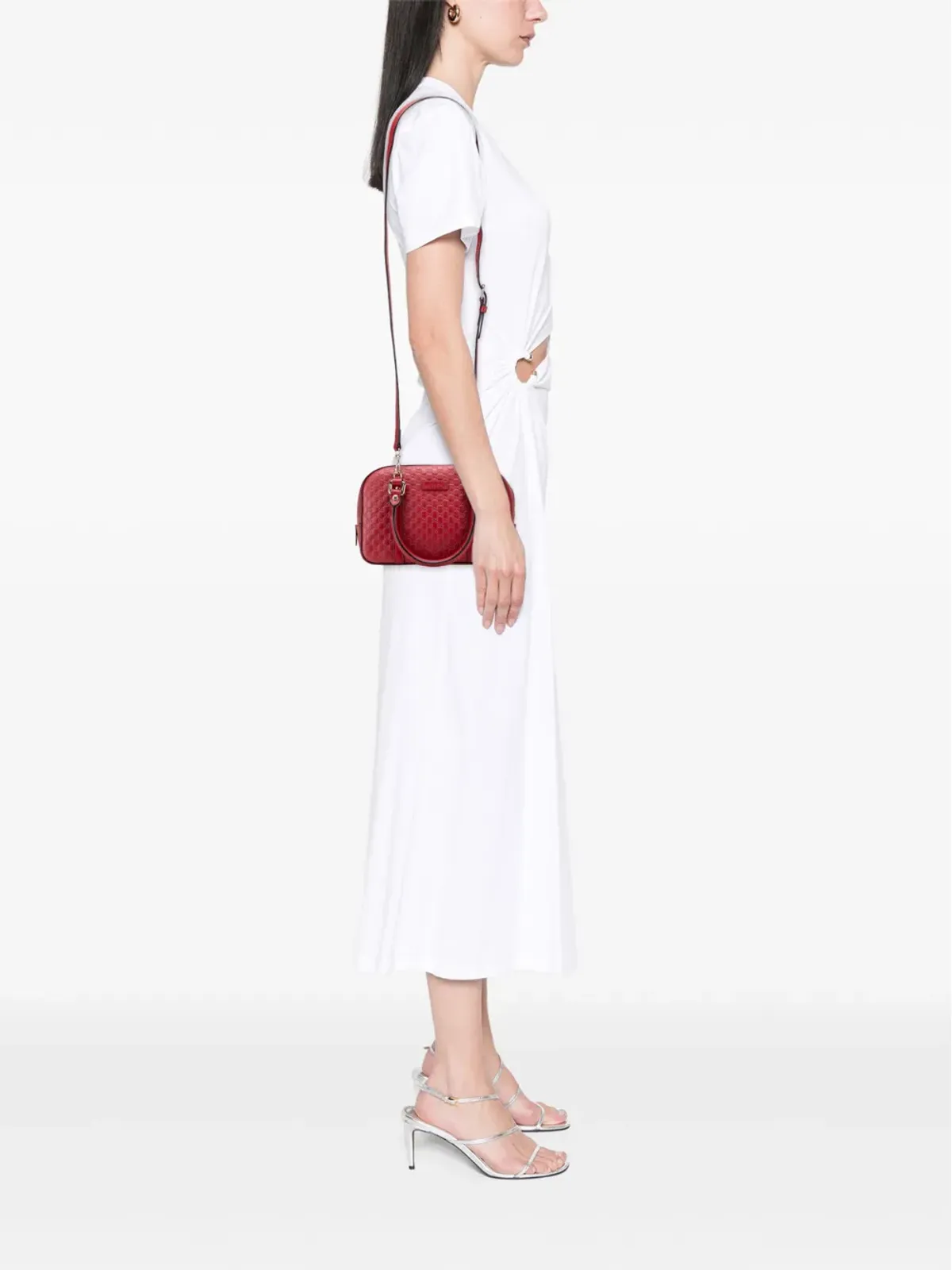 Gucci Pre-Owned マイクログッチシマ ブリー サッチェル - 画像2