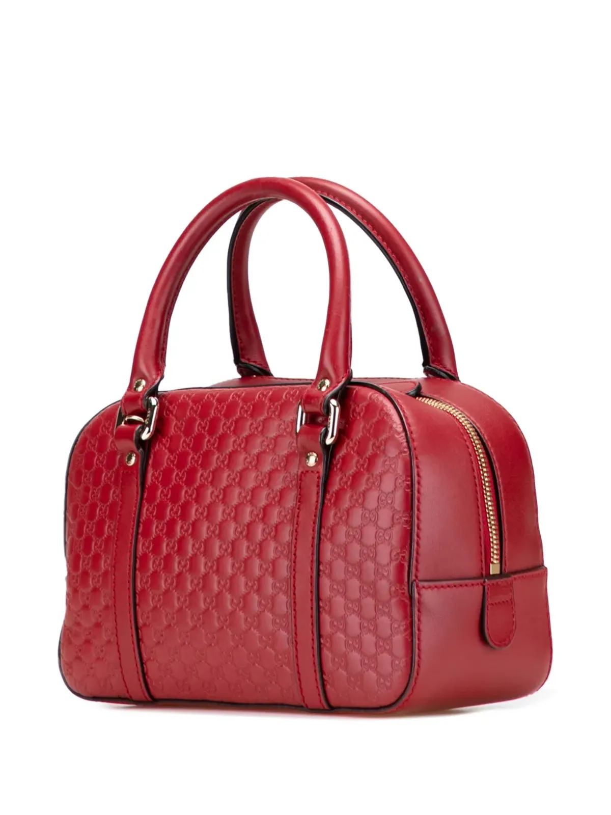 Gucci Pre-Owned マイクログッチシマ ブリー サッチェル - 画像3