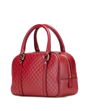 Gucci Pre-Owned マイクログッチシマ ブリー サッチェル - サムネイル3