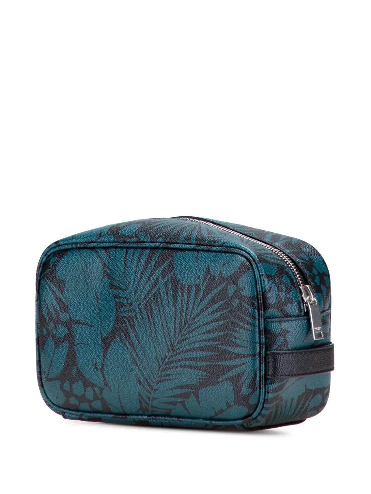 Saint Laurent Pre-Owned 2021 Grain de Poudre Tropical Palm ポーチ - 画像2