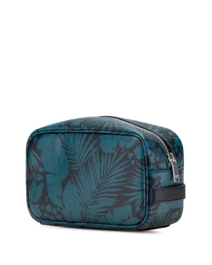 Saint Laurent Pre-Owned 2021 Grain de Poudre Tropical Palm ポーチ - サムネイル2