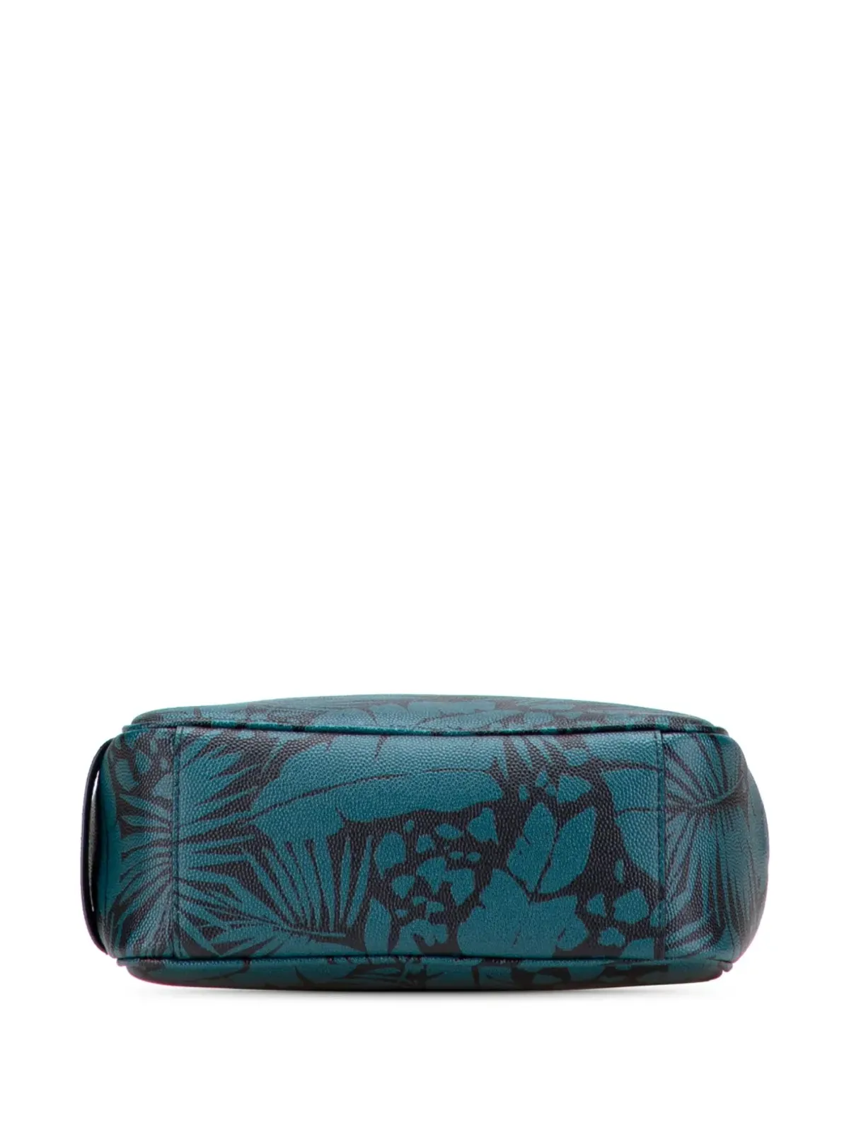 Saint Laurent Pre-Owned 2021 Grain de Poudre Tropical Palm ポーチ - 画像3