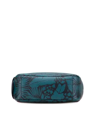 Saint Laurent Pre-Owned 2021 Grain de Poudre Tropical Palm ポーチ - サムネイル3