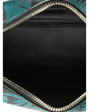 Saint Laurent Pre-Owned 2021 Grain de Poudre Tropical Palm ポーチ - サムネイル4
