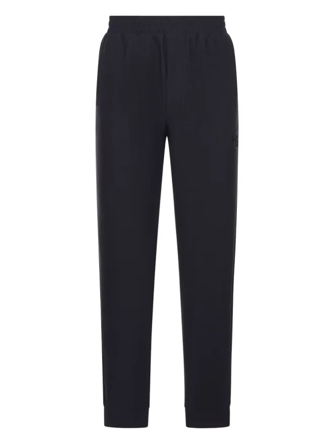 Giorgio Armani Giorgio Armani ウエストゴムのトラックパンツ - ブルーの商品画像