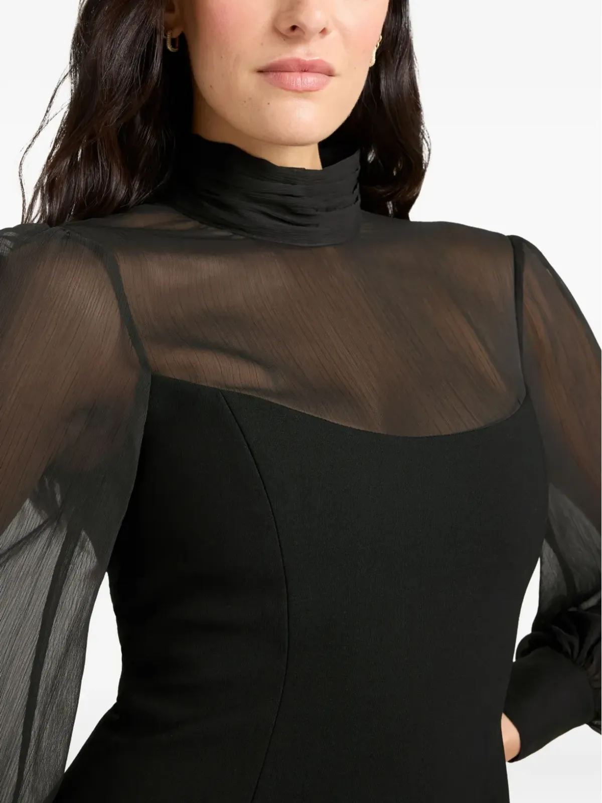 Cinq A Sept フィリ ロングスリーブミニドレス - 画像5