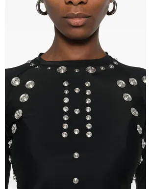 Coperni metal-embellished long-sleeve t-shirt - Black - サムネイル5