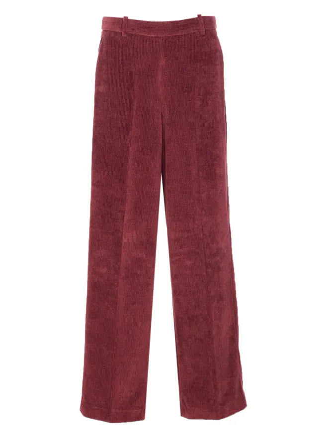 Circolo 1901 Circolo 1901 コーデュロイのストレートパンツ - レッドの商品画像