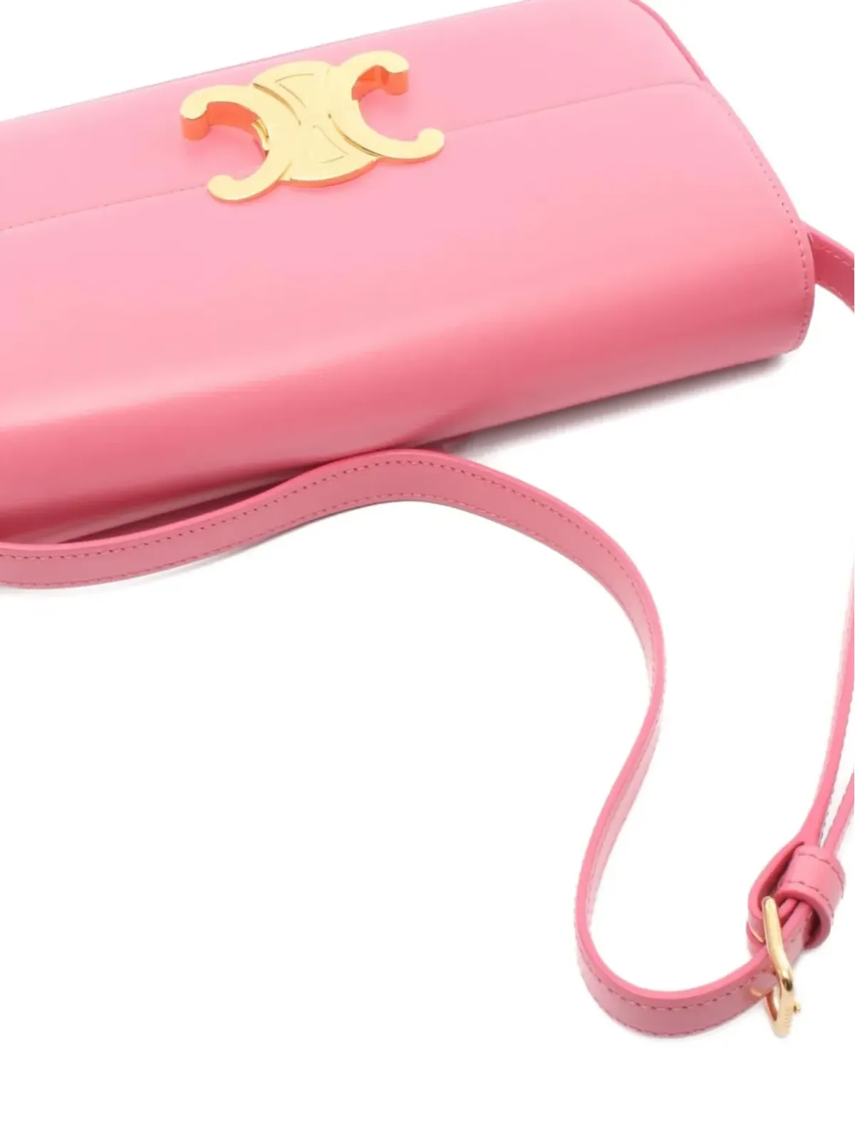 Celine Pre-Owned セリーヌ Claude Triomphe ショルダーバッグ ピンク - 画像5
