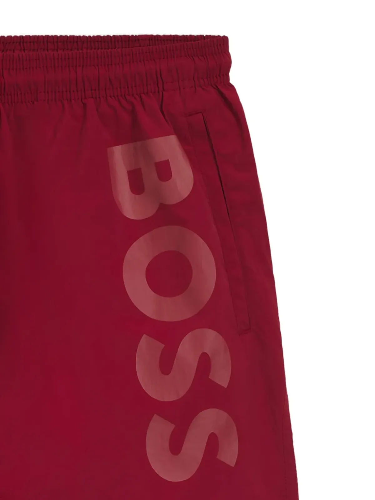 BOSS ロゴディテール スイムショーツ - 画像2