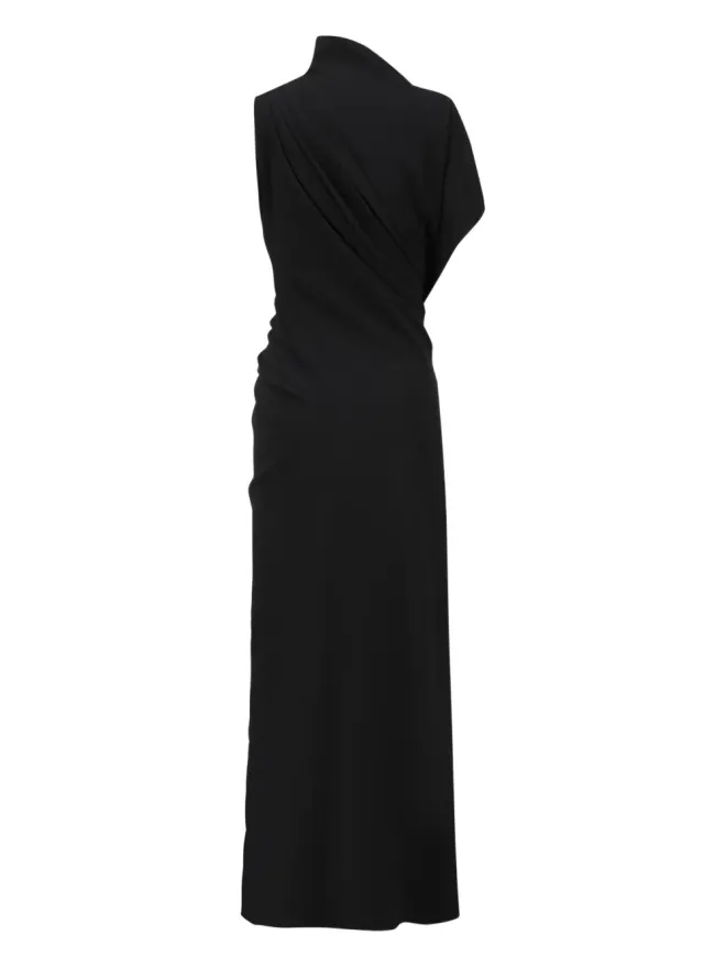 OUDE WAAG OUDE WAAG アシンメトリックドレープドレスの商品画像