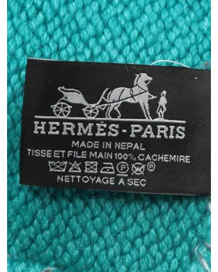 Hermès Pre-Owned ストライプHロゴ ブランケット - サムネイル4