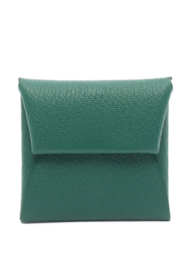 Hermès Pre-Owned Hermès Pre-Owned バスティア ヴェルソ コインケース - グリーンの商品画像