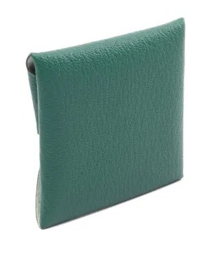 Hermès Pre-Owned バスティア ヴェルソ コインケース - グリーン - サムネイル2