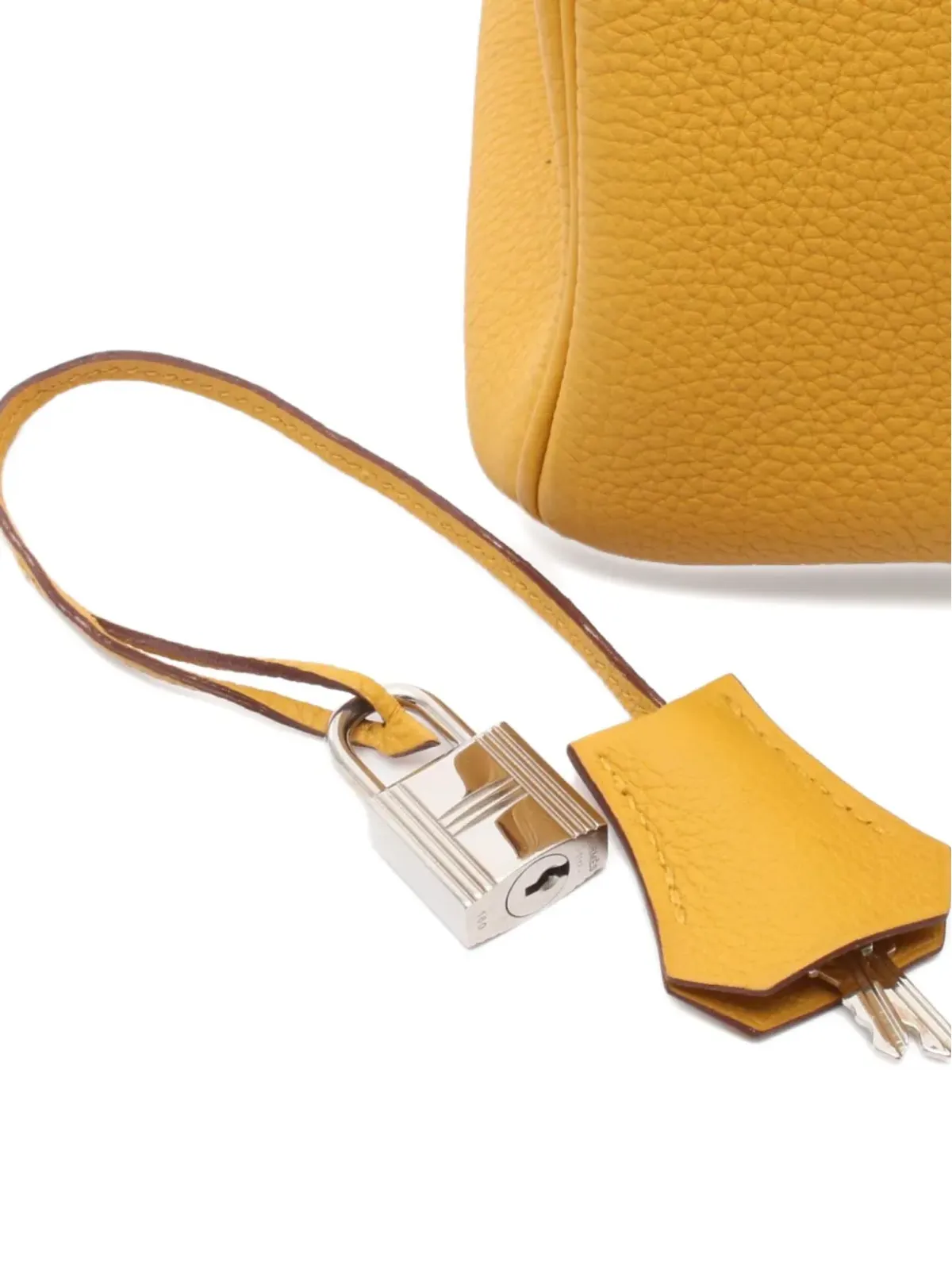 Hermès ビンテージ バーキン トートバッグ - イエロー - 画像5