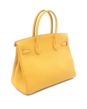 Hermès ビンテージ バーキン トートバッグ - イエロー - サムネイル2
