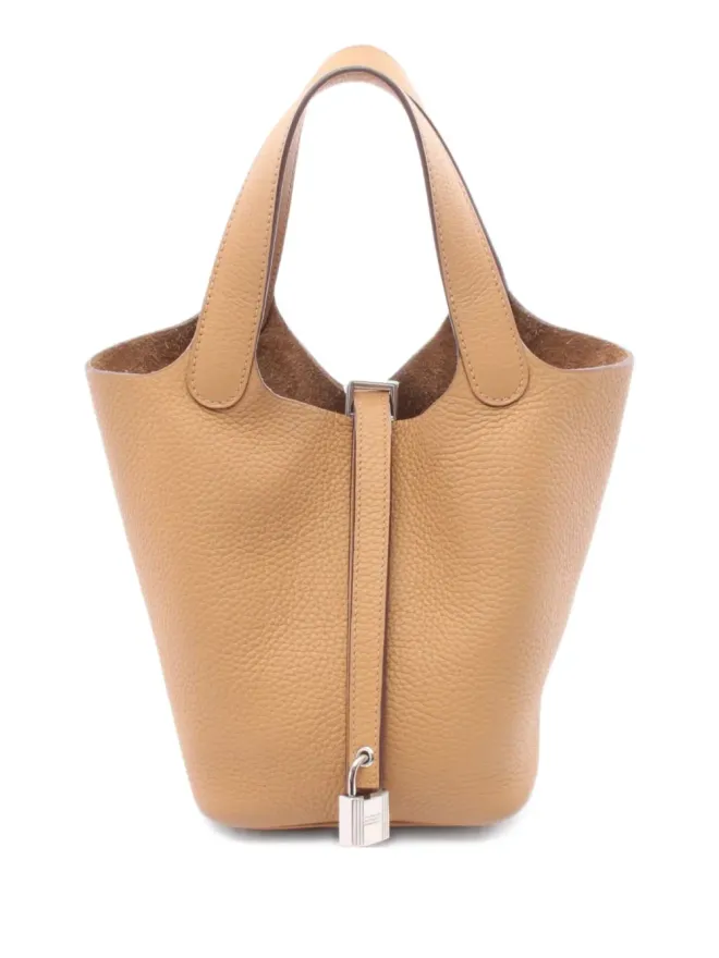 Hermès Pre-Owned Hermès Pre-Owned 2023年 クレマンセ レザー ピコタン ロック ハンドバッグの商品画像