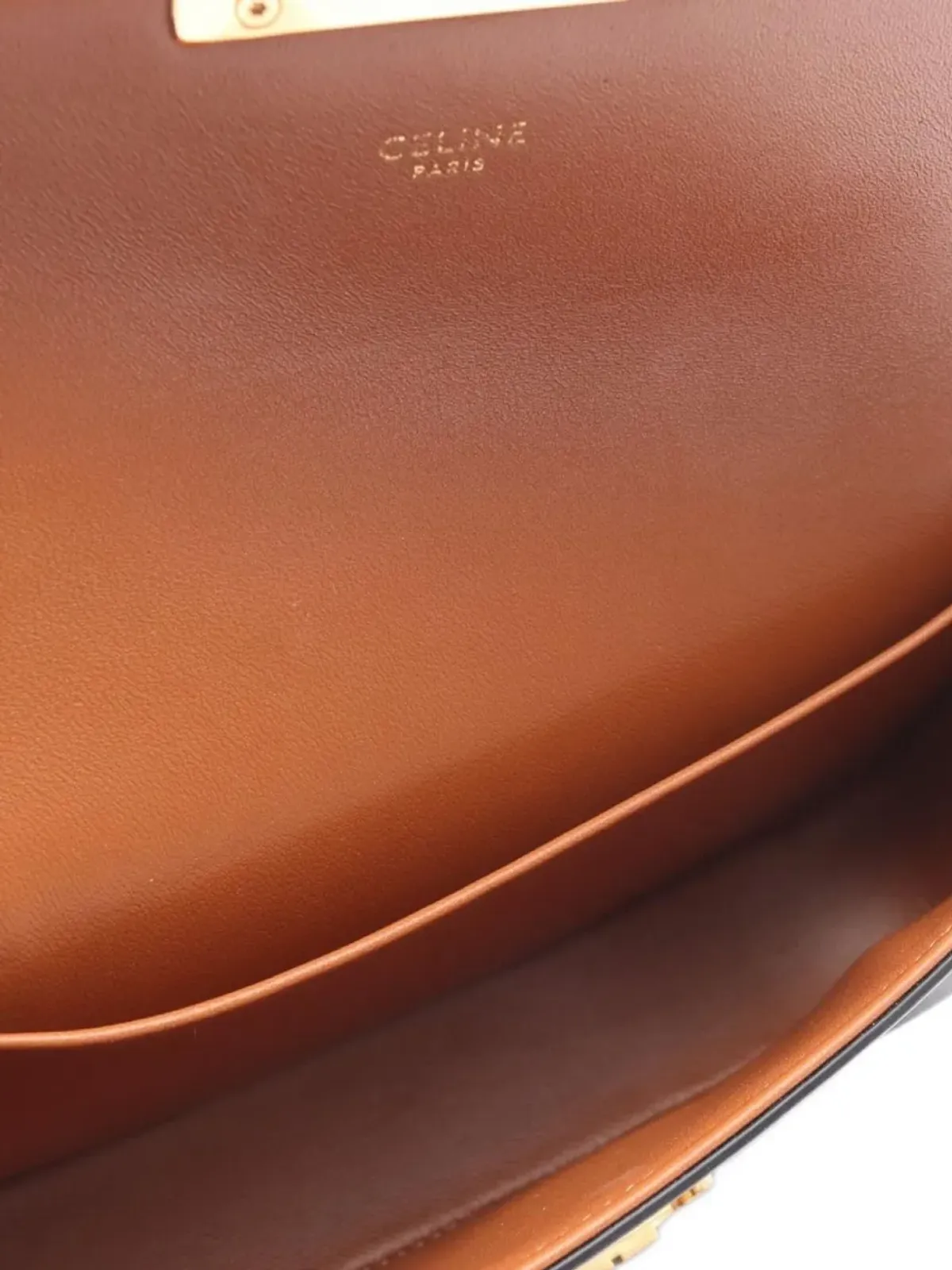 Celine Pre-Owned クロード ショルダーバッグ - ブラウン - 画像3