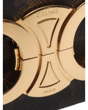 Celine Pre-Owned クロード ショルダーバッグ - ブラウン - サムネイル4