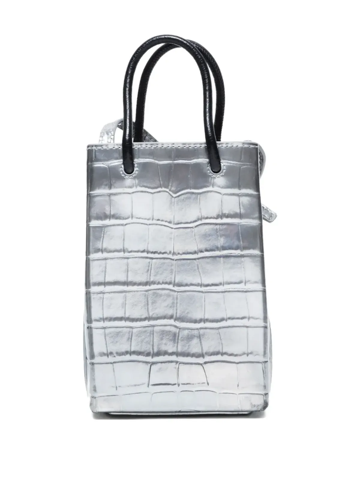Balenciaga Pre-Owned クロコダイルエフェクト トートバッグ - 画像2