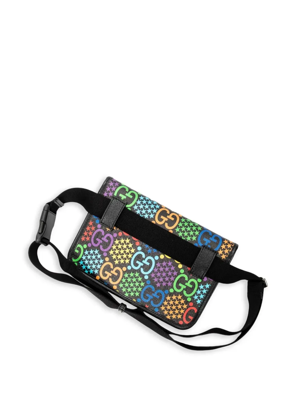 Gucci Pre-Owned GGモノグラム ベルトバッグ - ブラック - 画像2