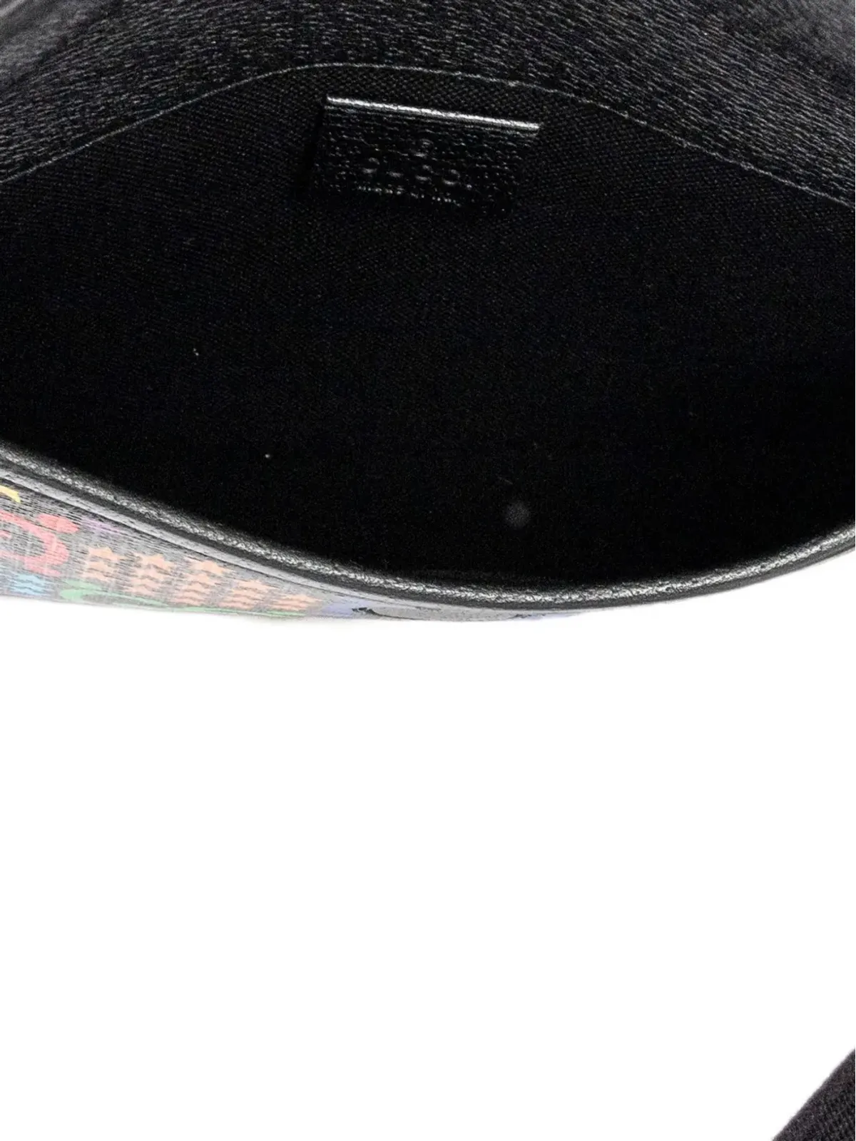 Gucci Pre-Owned GGモノグラム ベルトバッグ - ブラック - 画像3