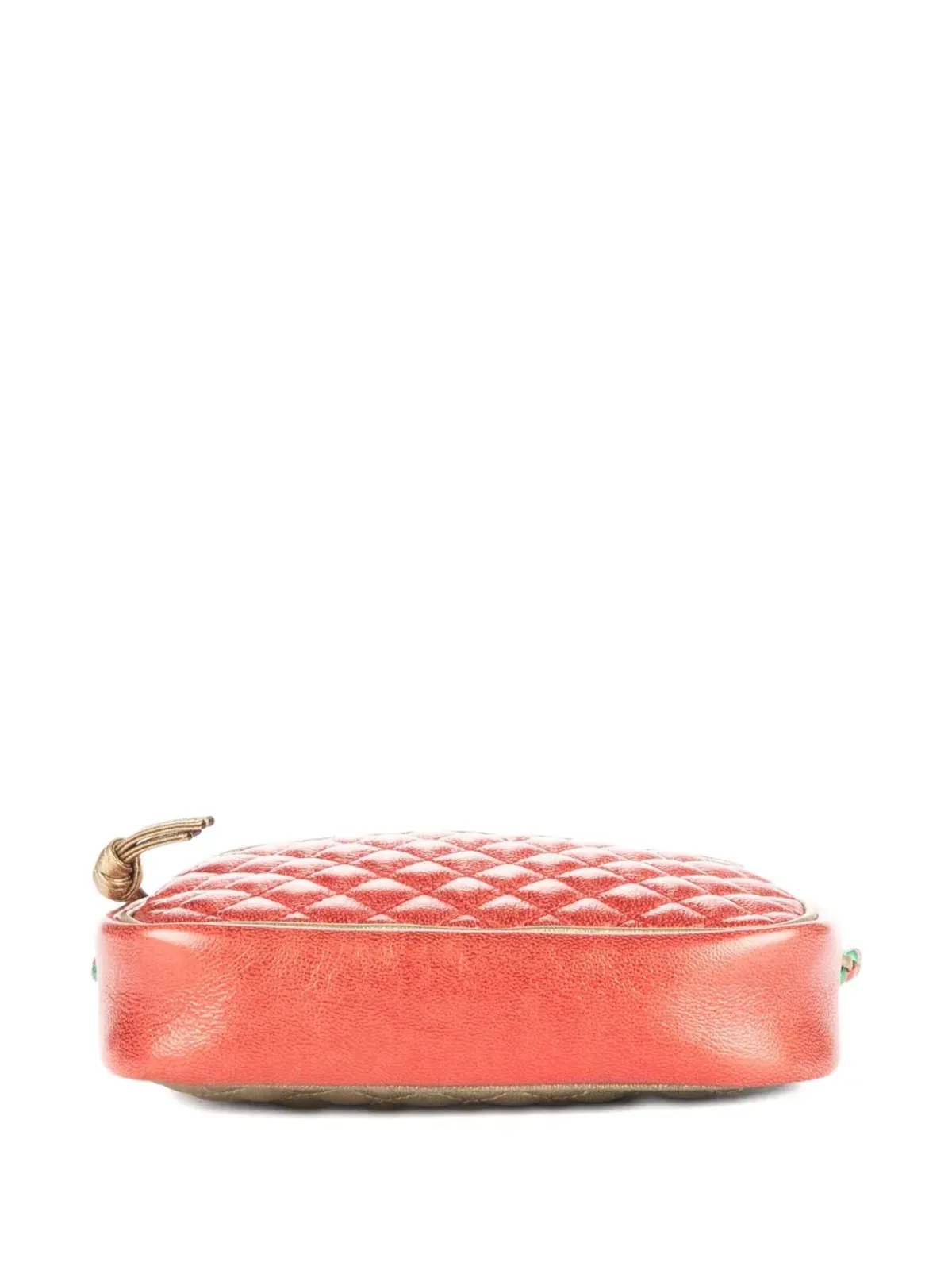 Gucci Pre-Owned ダイヤモンドキルティング レザー クロスボディバッグ - レッド - 画像4