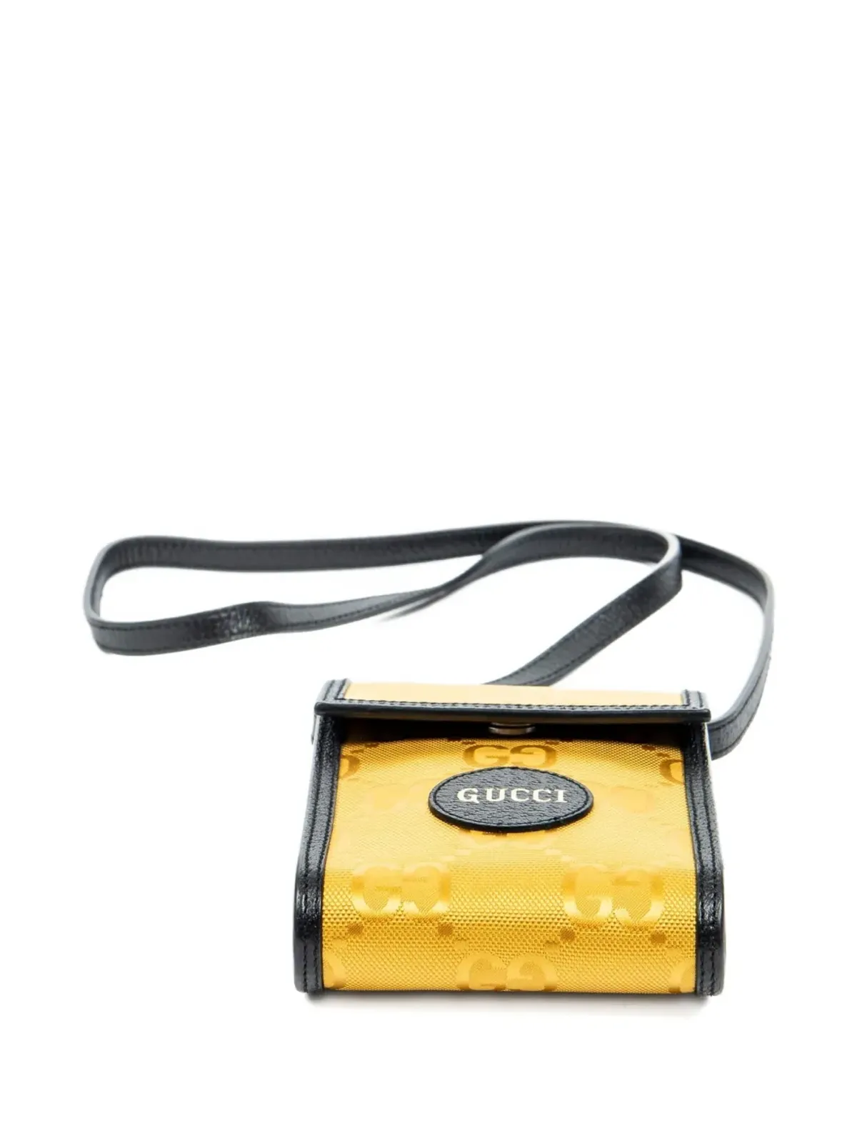 Gucci Pre-Owned 2000年 GG-pattern ショルダーバッグ - イエロー - 画像4