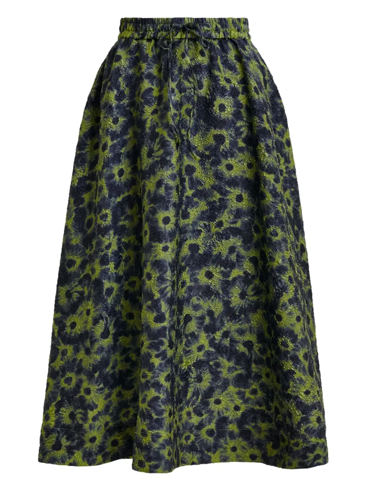 Essentiel Antwerp 花柄プリントスカート - グリーン - 画像1