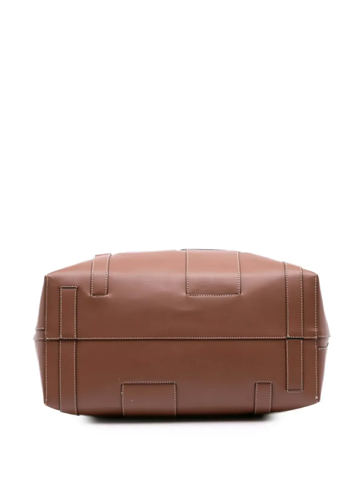 Burberry Pre-Owned レザー フォスター トート サッチェル - 画像4