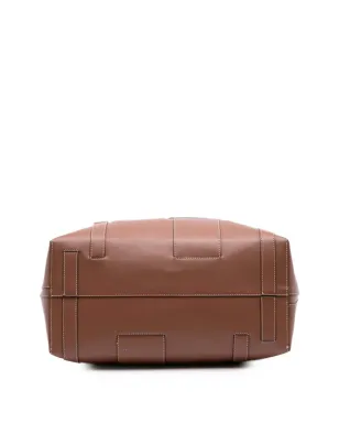 Burberry Pre-Owned レザー フォスター トート サッチェル - サムネイル4