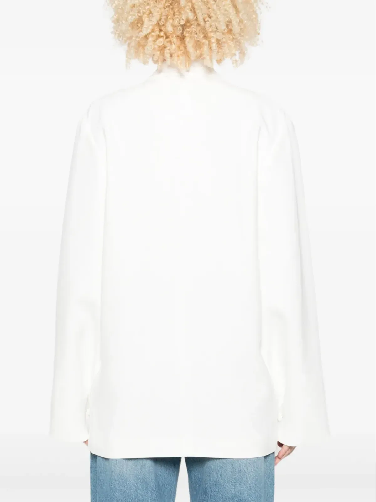 Alberta Ferretti ノッチド・ラペル ブレザー - 画像4
