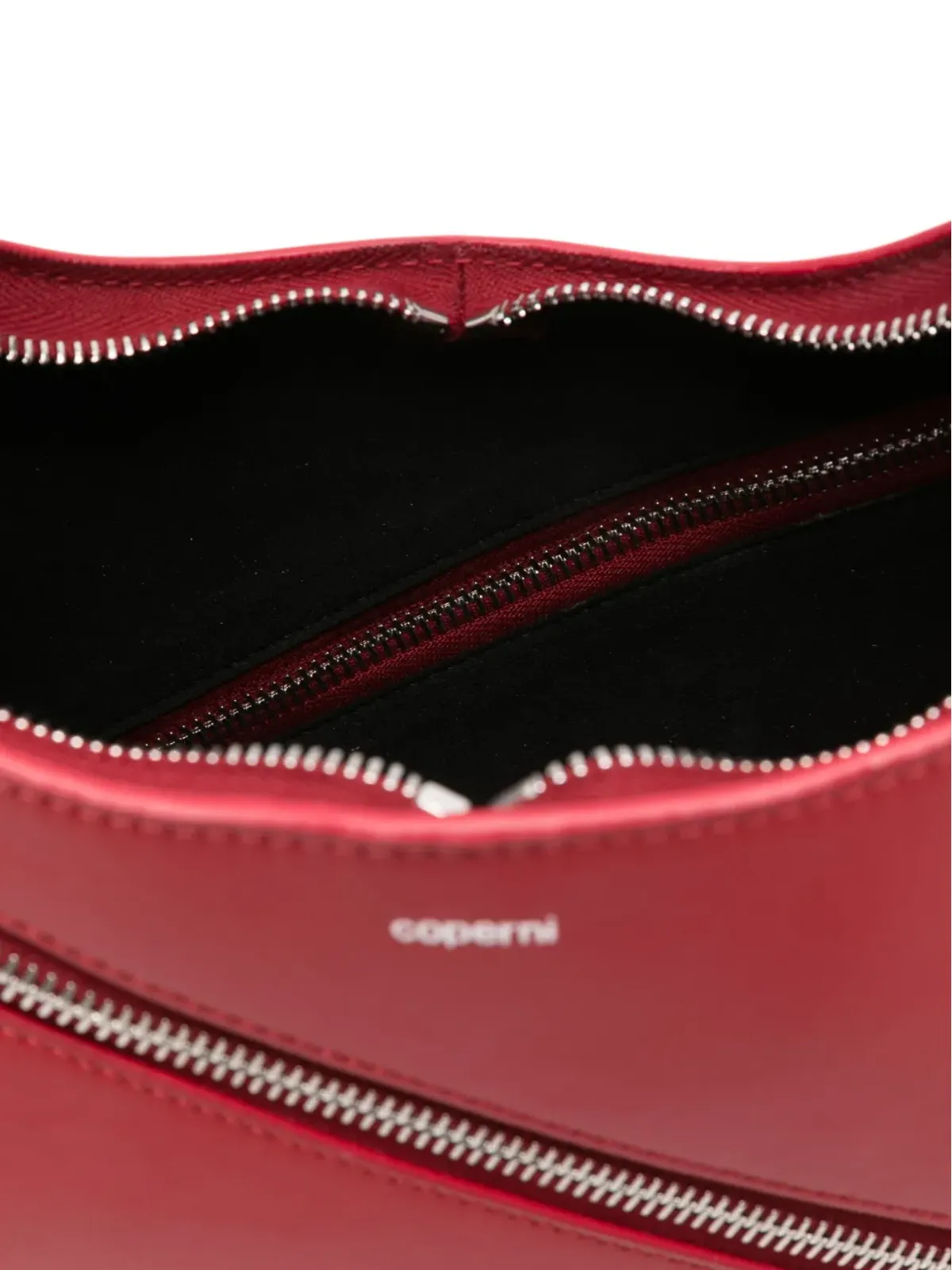 Coperni 斜めジップレザーショルダーバッグ - 画像5