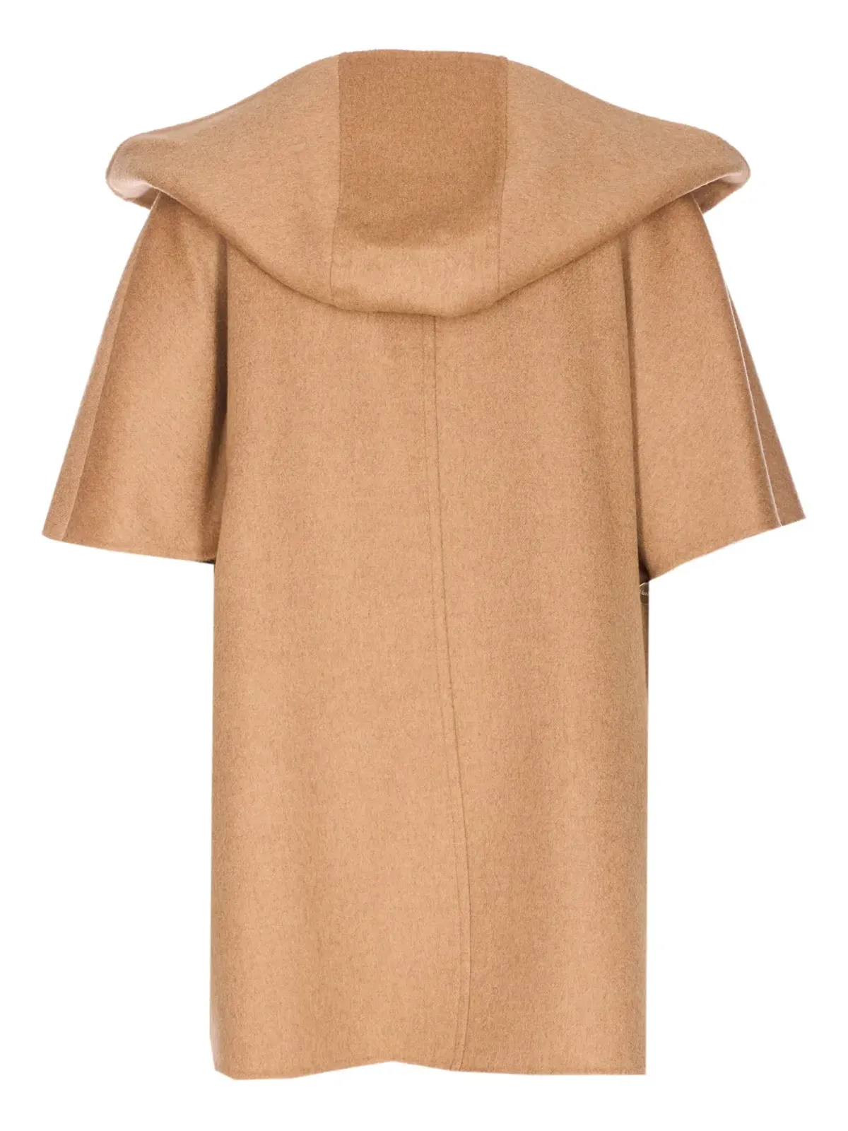 Max Mara フード付きベルトケープ - 画像2