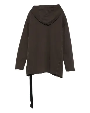 Rick Owens DRKSHDW ヘッドプリント ドローストリング フーディ グレー - サムネイル2