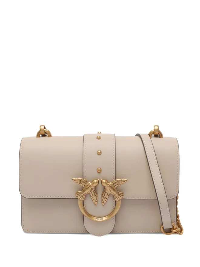 PINKO PINKO ロゴ入りフラップショルダーバッグの商品画像