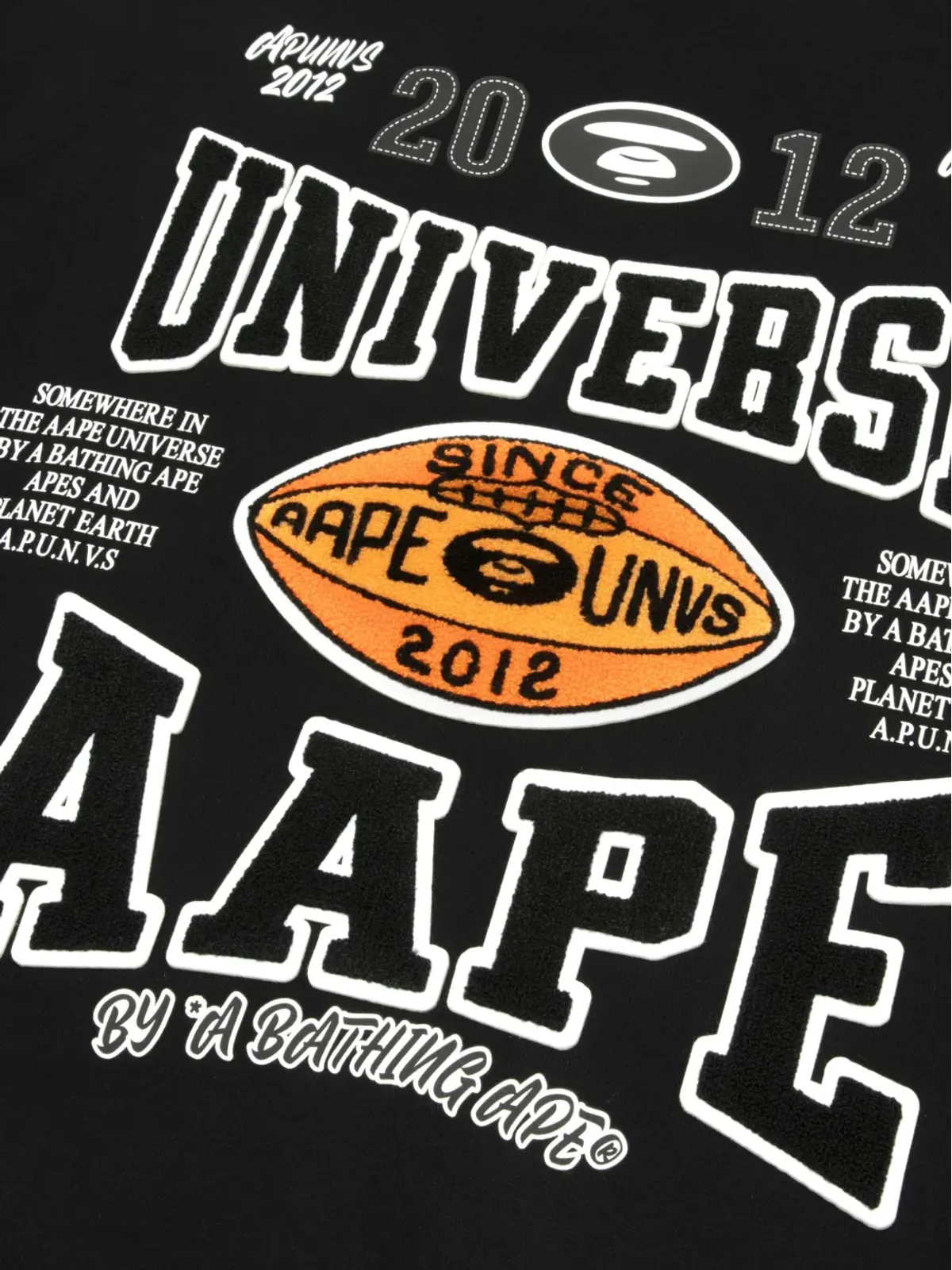 AAPE BY *A BATHING APE® 刺繍入り長袖フーディー - 画像5