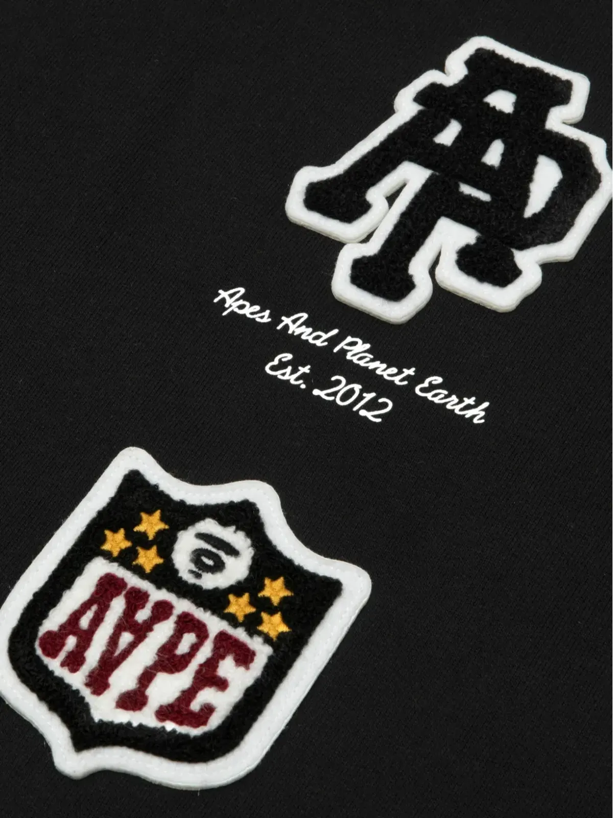 AAPE BY *A BATHING APE® 刺繍入り長袖フーディー - 画像4