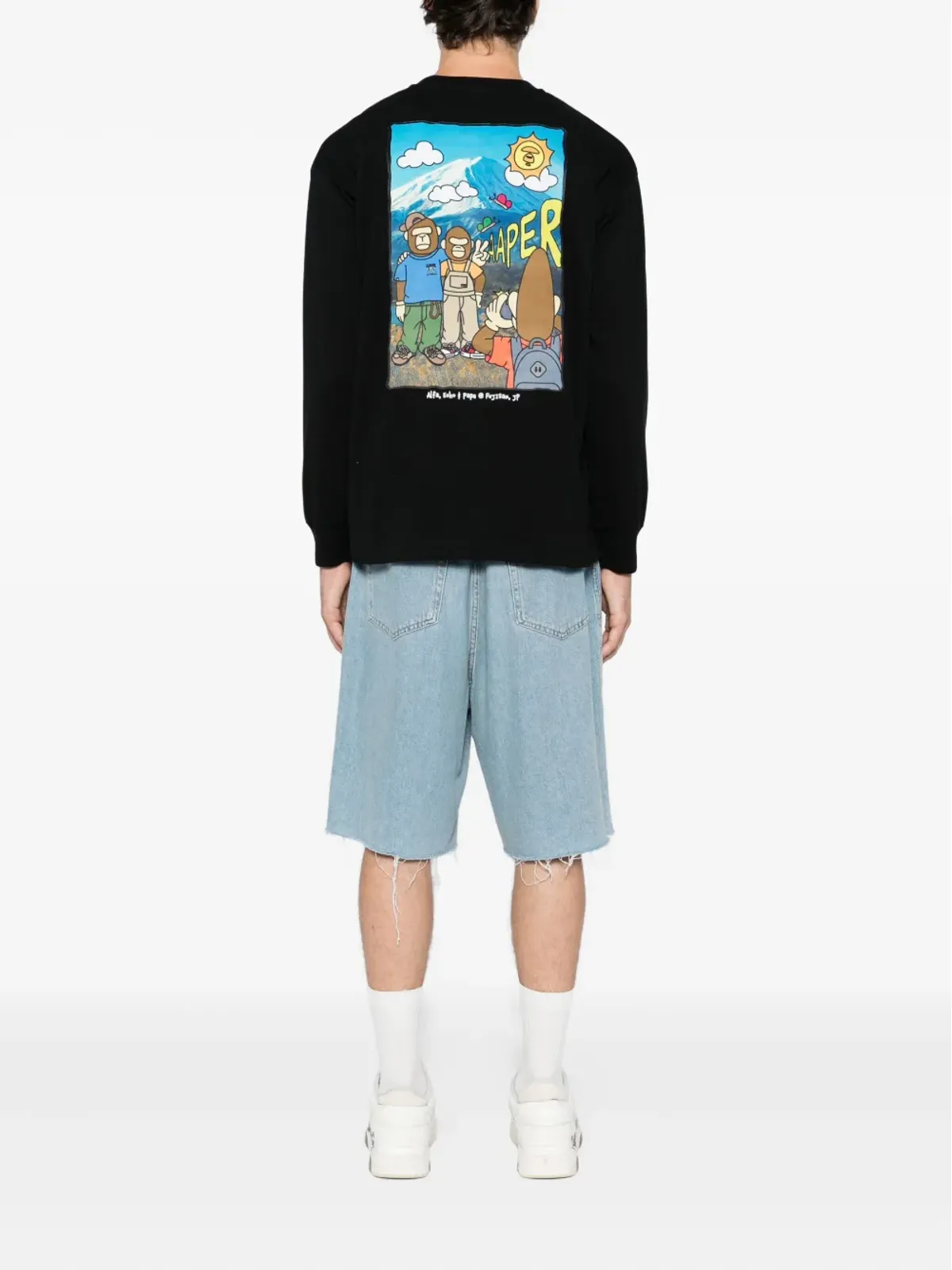 AAPE BY *A BATHING APE® スクリーンプリントTシャツ - 画像2