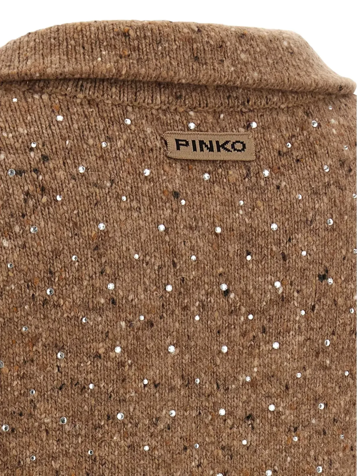 PINKO Nibani ラインストーン装飾セーター - 画像4