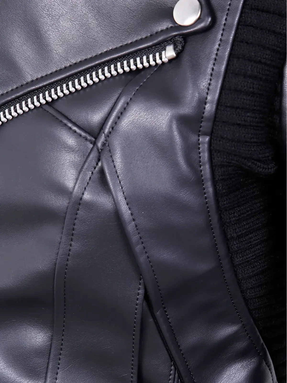 Junya Watanabe バックルディテール バイカージャケット - 画像3