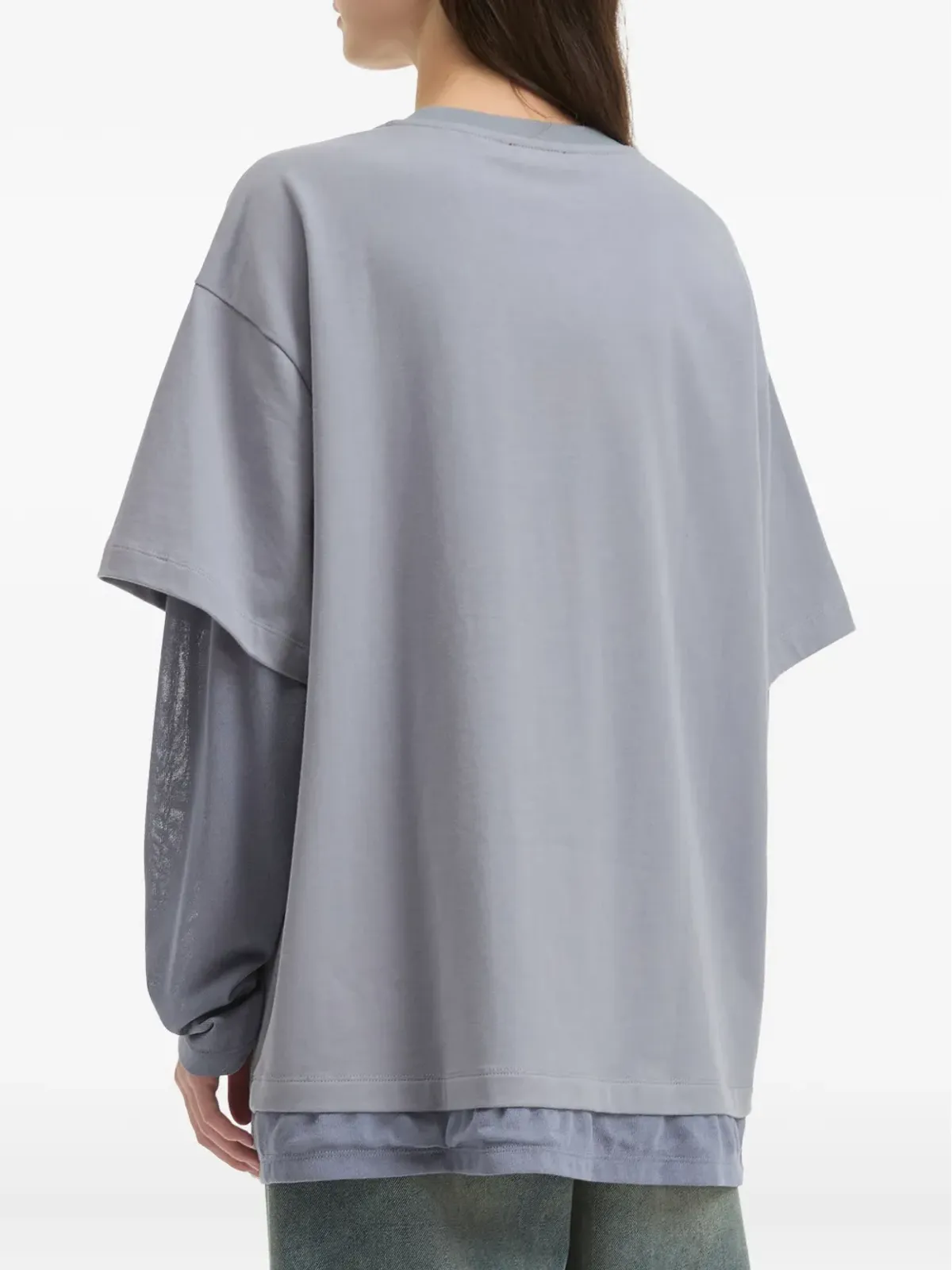 tout a coup ボウプリントTシャツ - 画像4