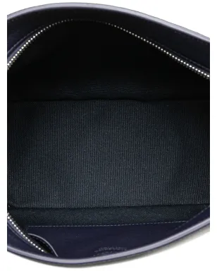 Ferragamo Pre-Owned レザー ソフトポーチ クラッチバッグ ブルー - サムネイル5