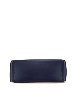 Ferragamo Pre-Owned レザー ソフトポーチ クラッチバッグ ブルー - サムネイル4
